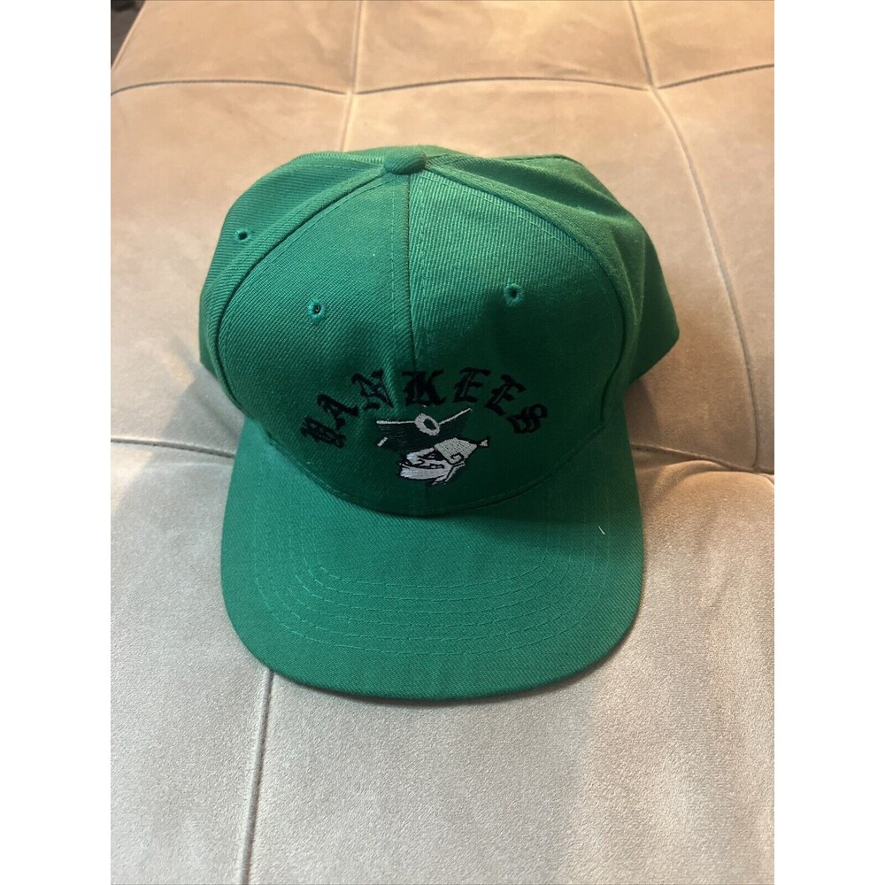 New York Yankees MLB WideRim Baseball Cap Adjustable Pirate Logo Hat Kelly Green